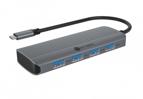 Stacja dokująca IB-DK4022a-CPD 6w1, HDMI,USB,PD Stacja dokująca IB-DK4022a-CPD 6w1, HDMI,USB,PD