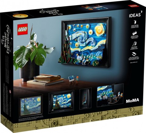Klocki Ideas 21333 Gwiaździsta noc Vincenta van Gogha Klocki Ideas 21333 Gwiaździsta noc Vincenta van Gogha