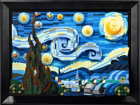 Klocki Ideas 21333 Gwiaździsta noc Vincenta van Gogha Klocki Ideas 21333 Gwiaździsta noc Vincenta van Gogha