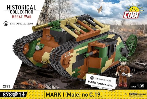 Klocki Mark I Male NO C.19 878 klocków Klocki Mark I Male NO C.19 878 klocków