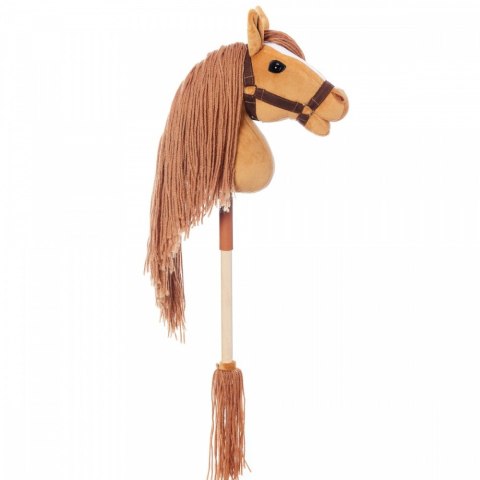 Koń na kiju Hobby Horse HOPPIHORSE A3 Chestnut - brąz, maść kasztanowata Koń na kiju Hobby Horse HOPPIHORSE A3 Chestnut - brąz, maść kasztanowata