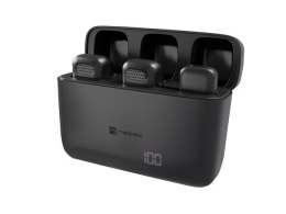 Mikrofon Natec HOPPER krawatowy bezprzewodowy USB-C (2szt.)