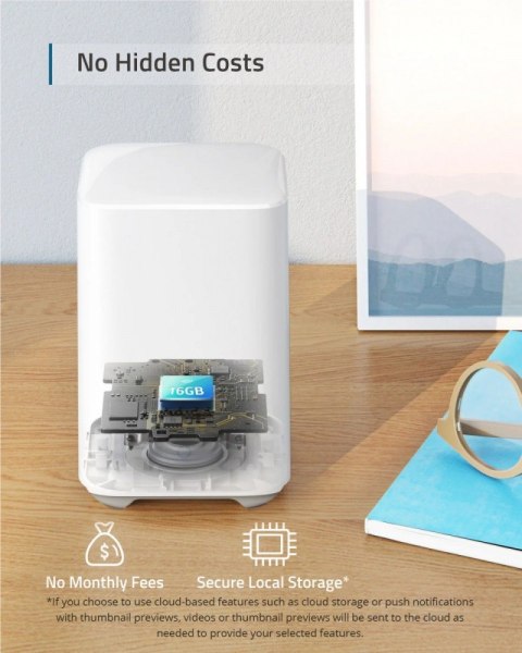 Zestaw kamer Eufy Cam 2 Pro 3+1 - EU/ES/FR/ES biało-szary Zestaw kamer Eufy Cam 2 Pro 3+1 - EU/ES/FR/ES biało-szary