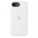 Etui silikonowe do iPhonea 16e - białe