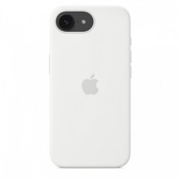 Etui silikonowe do iPhonea 16e - białe
