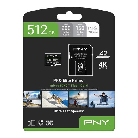Karta pamięci microSDXC Elite Prime 512GB + adapter SD Karta pamięci microSDXC Elite Prime 512GB + adapter SD