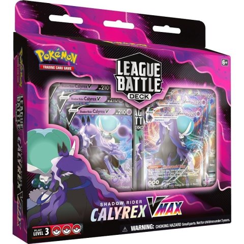 Karty TCG Shadow Rider Calyrex Vmax League Battle Deck Karty TCG Shadow Rider Calyrex Vmax League Battle Deck