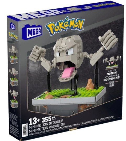 Klocki Pokemon Mini Motion Geodude Klocki Pokemon Mini Motion Geodude