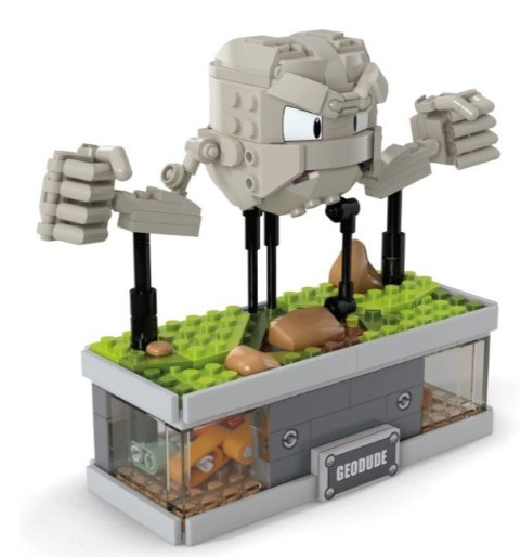 Klocki Pokemon Mini Motion Geodude Klocki Pokemon Mini Motion Geodude