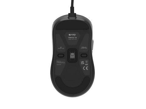 Mysz Fury TANTO T4 RGB 12000DPI gamingowa czarna Mysz Fury TANTO T4 RGB 12000DPI gamingowa czarna
