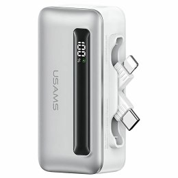 Powerbank 4500mAh 20W USB-C/Lightning Fast Charge srebrny