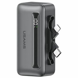 Powerbank 4500mAh 20W USB-C/Lightning Fast Charge szary