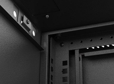 Szafa instalacyjna rack wisząca 19" 6U 540x350 czarna drzwi przeszklone ( flat pack) Szafa instalacyjna rack wisząca 19" 6U 540x350 czarna drzwi przeszklone ( flat pack)