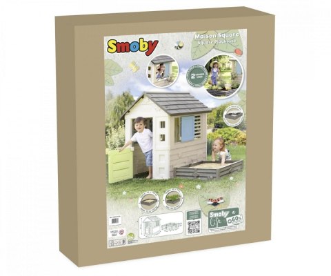 Domek z piaskownicą Domek z piaskownicą