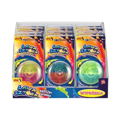 Magiczny spinner Lawa sztorm 12 sztuk DISPLAY Magiczny spinner Lawa sztorm 12 sztuk DISPLAY