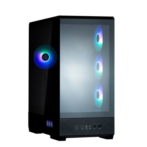 Obudowa P50 DS Mid-Tower 4 wentylatory ARGB czarna Obudowa P50 DS Mid-Tower 4 wentylatory ARGB czarna