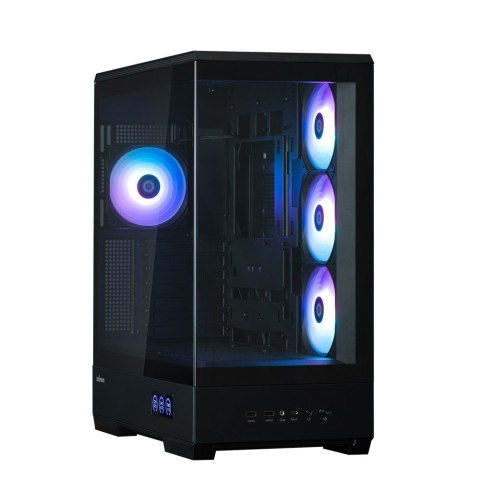 Obudowa P50 DS Mid-Tower 4 wentylatory ARGB czarna Obudowa P50 DS Mid-Tower 4 wentylatory ARGB czarna