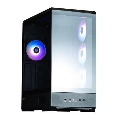 Obudowa P50 DS Mid-Tower 4 wentylatory ARGB czarna Obudowa P50 DS Mid-Tower 4 wentylatory ARGB czarna