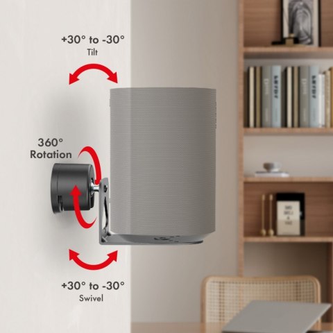 Uchwyt ścienny na głośnik x2 Sonos ERA MC-495 max 5kg Uchwyt ścienny na głośnik x2 Sonos ERA MC-495 max 5kg
