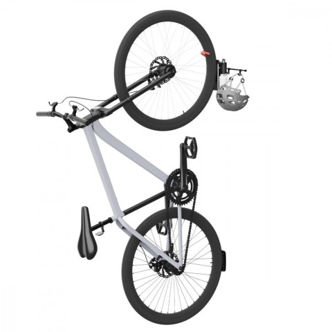 Wieszak rowerowy na ścianę, MC-499 MAX 35kg stalowy, czarny Wieszak rowerowy na ścianę, MC-499 MAX 35kg stalowy, czarny