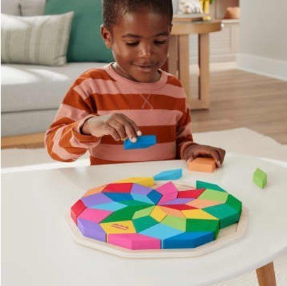 Wood Mandala Układanka Puzzle