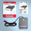 CRE-SM3TC Czytnik kart identyfikacyjnych USB-C, 1.2m kabel
