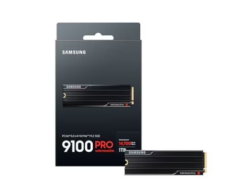 Dysk SSD9100PRO Heatsink NVMe MZ-VAP1T0CW Dysk SSD9100PRO Heatsink NVMe MZ-VAP1T0CW