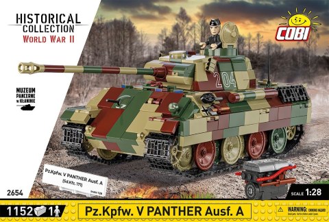 Klocki Pz.Kpfw.V Panther Ausf.A 1152 klocki Klocki Pz.Kpfw.V Panther Ausf.A 1152 klocki