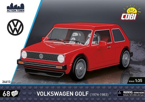 Klocki Volkswagen Golf 1974-1983 68 klocków Klocki Volkswagen Golf 1974-1983 68 klocków