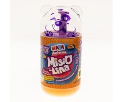Masa plastyczna Misiolina 2x50g 2 foremki pomarańczowy żółty