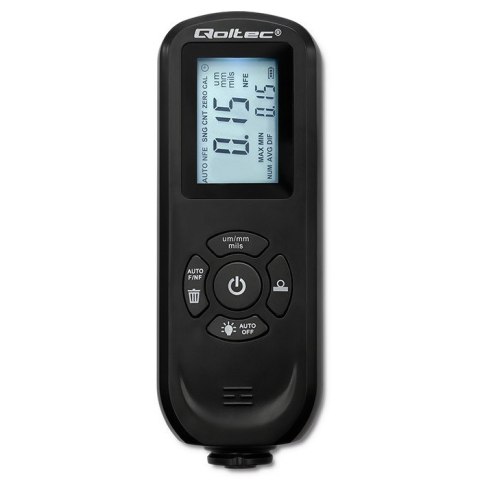 Miernik grubości lakieru z podświetlanym bocznym wyświetlaczem LCD | 0 ~ 2000um Miernik grubości lakieru z podświetlanym bocznym wyświetlaczem LCD | 0 ~ 2000um