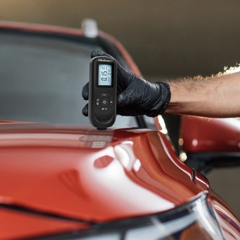 Miernik grubości lakieru z podświetlanym bocznym wyświetlaczem LCD | 0 ~ 2000um Miernik grubości lakieru z podświetlanym bocznym wyświetlaczem LCD | 0 ~ 2000um