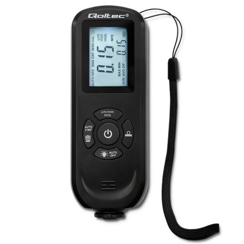 Miernik grubości lakieru z podświetlanym bocznym wyświetlaczem LCD | 0 ~ 2000um Miernik grubości lakieru z podświetlanym bocznym wyświetlaczem LCD | 0 ~ 2000um
