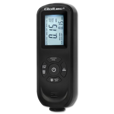 Miernik grubości lakieru z podświetlanym bocznym wyświetlaczem LCD | 0 ~ 2000um Miernik grubości lakieru z podświetlanym bocznym wyświetlaczem LCD | 0 ~ 2000um