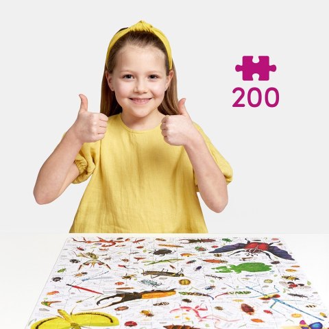 Puzzle Puzzlove Owady 200 elementów Puzzle Puzzlove Owady 200 elementów