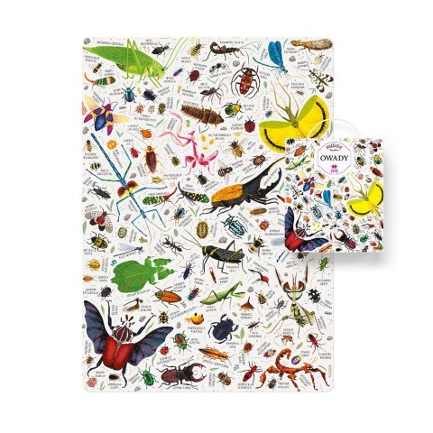 Puzzle Puzzlove Owady 200 elementów Puzzle Puzzlove Owady 200 elementów