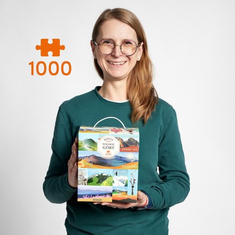 Puzzle Puzzlove Polskie góry 1000 elementów Puzzle Puzzlove Polskie góry 1000 elementów