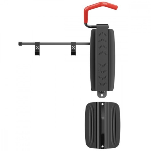 Wieszak rowerowy na ścianę, MC-499 MAX 35kg stalowy, czarny Wieszak rowerowy na ścianę, MC-499 MAX 35kg stalowy, czarny