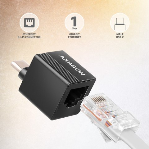 ADE-MINIC Karta sieciowa Gigabit Ethernet adapter, USB-A 3.2 Gen 1, instalacja automatyczna MINI ADE-MINIC Karta sieciowa Gigabit Ethernet adapter, USB-A 3.2 Gen 1, instalacja automatyczna MINI