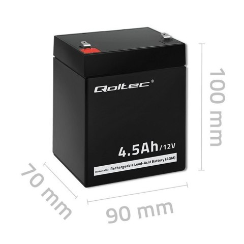 Akumulator AGM | 12V | 4.5Ah | max.1.35A Akumulator AGM | 12V | 4.5Ah | max.1.35A