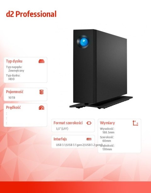 Dysk twardy d2 Professional 3,5 10TB Dysk twardy d2 Professional 3,5 10TB