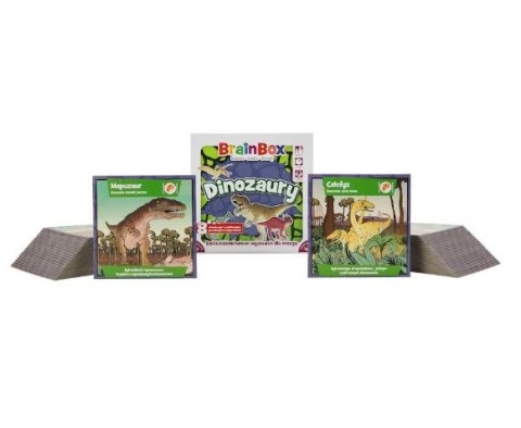 Gra BrainBox - Dinozaury Gra BrainBox - Dinozaury