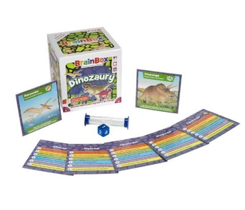 Gra BrainBox - Dinozaury Gra BrainBox - Dinozaury