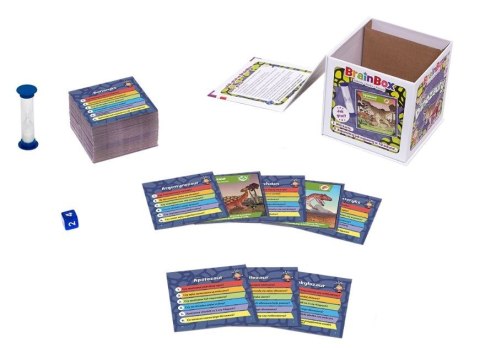 Gra BrainBox - Dinozaury Gra BrainBox - Dinozaury
