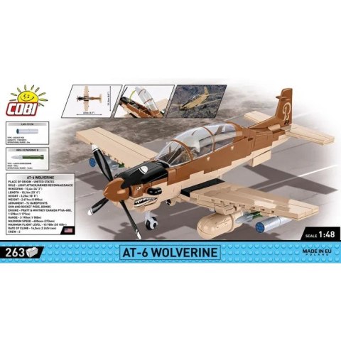 Klocki AT-6 Wolverine 263 klocki Klocki AT-6 Wolverine 263 klocki
