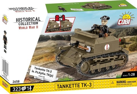 Klocki Tankietka TK-3 323 klocków Klocki Tankietka TK-3 323 klocków