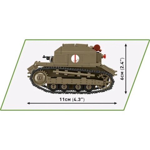 Klocki Tankietka TK-3 323 klocków Klocki Tankietka TK-3 323 klocków