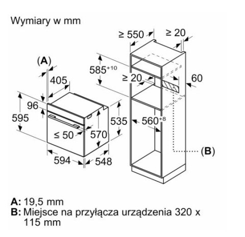 Piekarnik HBA534ES3 Piekarnik HBA534ES3