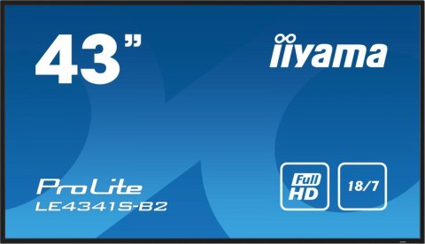 Monitor 42.5 cala ProLite LE4341S-B2 IPS,FHD,18/7,LAN,HDMI Monitor 42.5 cala ProLite LE4341S-B2 IPS,FHD,18/7,LAN,HDMI
