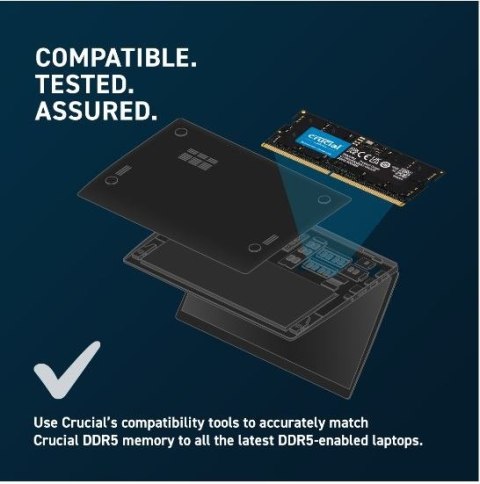 Pamięć do notebooka DDR5 SODIMM 48GB(2*24) /5600 CL46 (16Gbit) Pamięć do notebooka DDR5 SODIMM 48GB(2*24) /5600 CL46 (16Gbit)